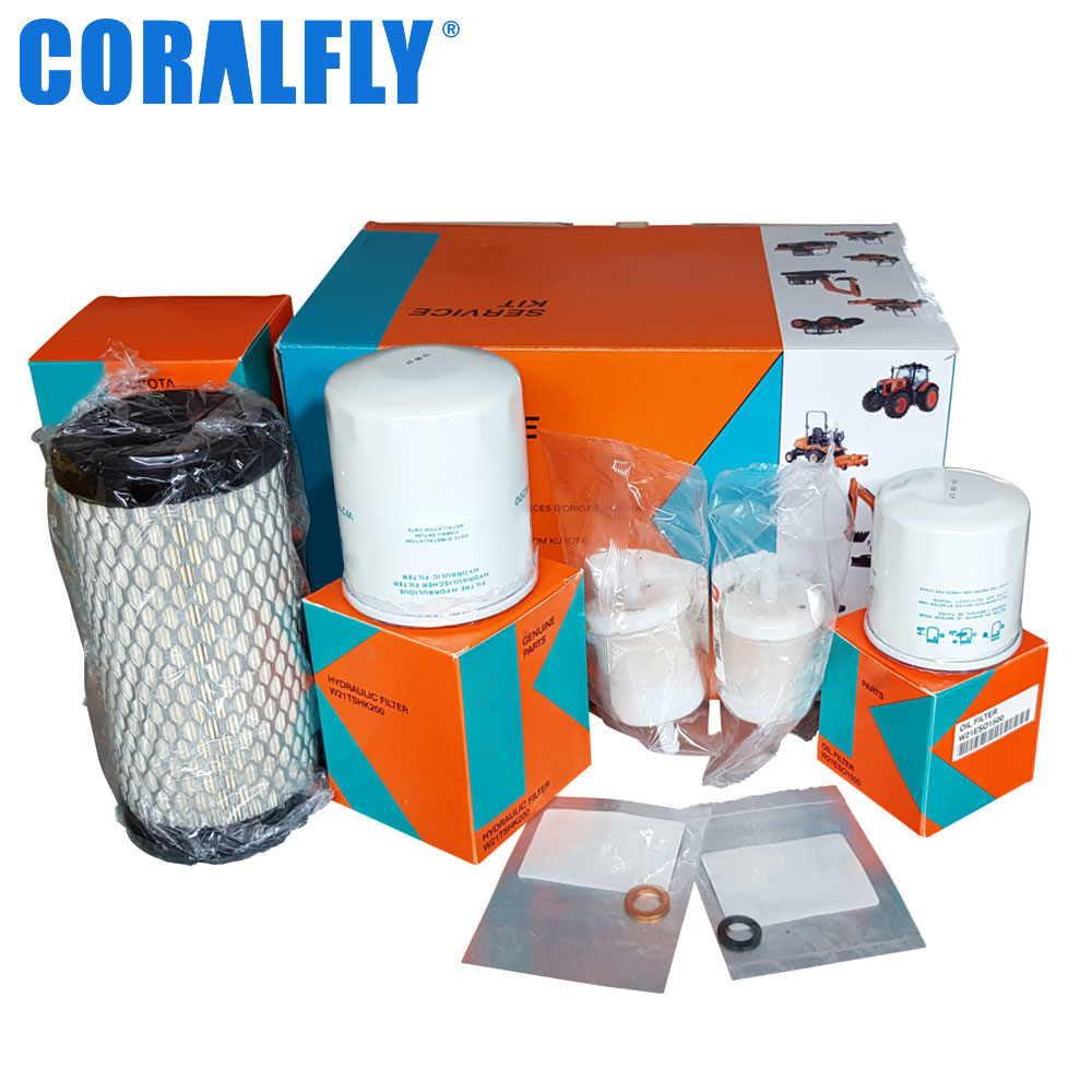 CORALFLY Kubota Oil Filter Hhta0-59900 Hhtao-37710 33960-82631 Hh330-82630