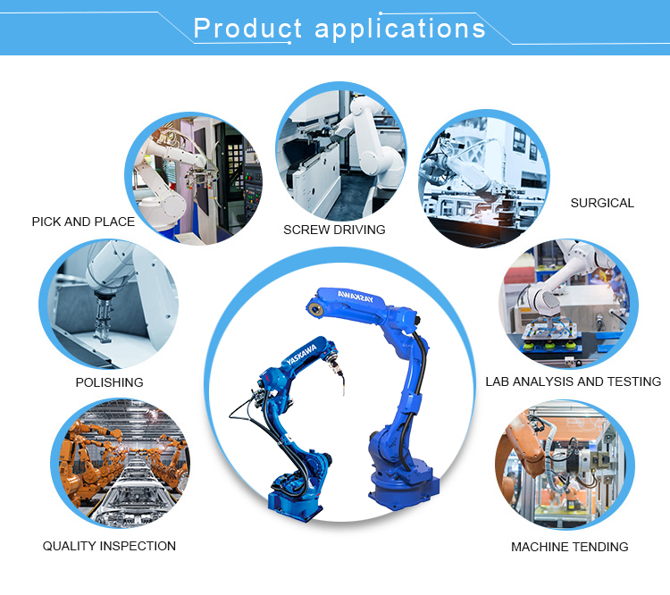 MPX1150 6 Axis Used Robot Arm With DX200-FM Robot Controller / Teach Pendant