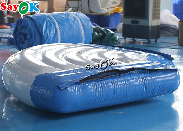 Inflatable Water Tank Outdoor Activity Inflatable Air Jumping Pad Water Amusement Park