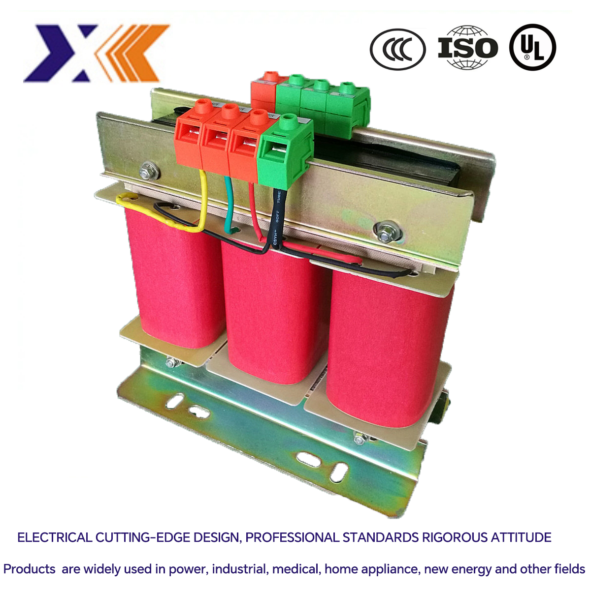 High Voltage Three Phase Step Up Transformer 20KVA 25KW for Customized Power Supply