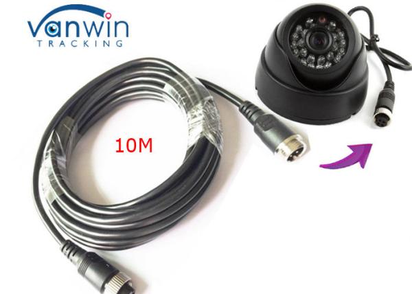 M12 4Pin Aviation Connector Male to Female Extension Cable 5m for Rear View