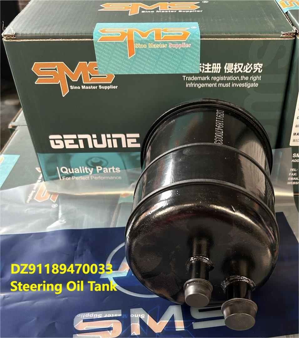 DZ91189470033 Steering Oil Tank SHACMAN Truck Parts