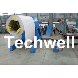 High Speed Hydraulic Auto Uncoiler / Decoiler with Weight Capacity Of 5 / 7 / 8