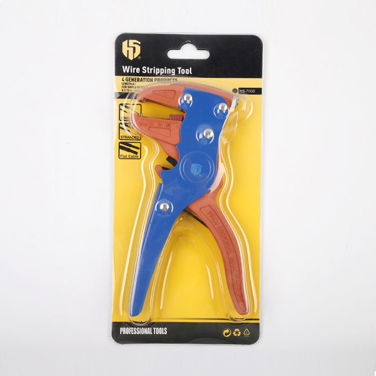 Red Blue Multi Function Crimping Tool Pliers Stainless Steel