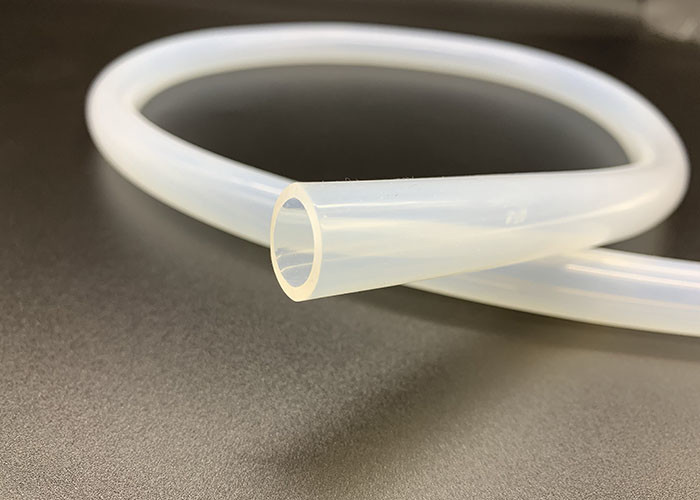 Medical Grade Platinum Cured Silicone Hose Resists UV For Beverage Transforming