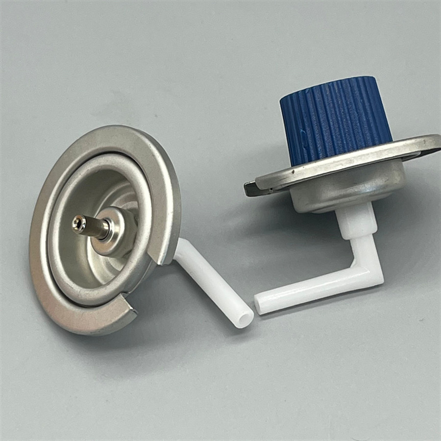 Medical-Grade Gas Canister Valve for Oxygen Therapy Equipment with Sterile Diaphragm Assembly