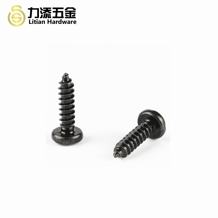 Waterproof Black Zinc Plated Screws , Toxinfree Self Sealing Roofing Screws