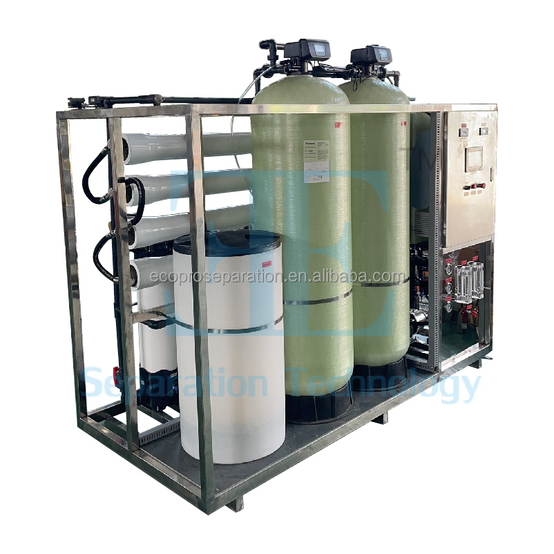 High Efficiency Industrial Reverse Osmosis System 200m3/H Ro Water Treatment Plant