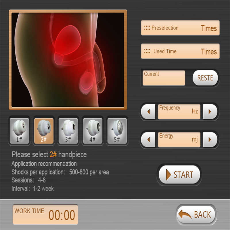 Erectile Dysfunction Shock Wave Machine For Back Pain Relief