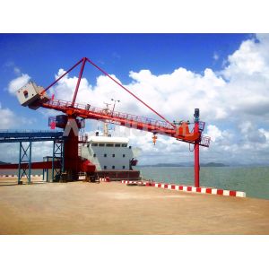  High Capacity Screw Unloader / Shipborne Screw Ship Unloader Automatically Manufactures