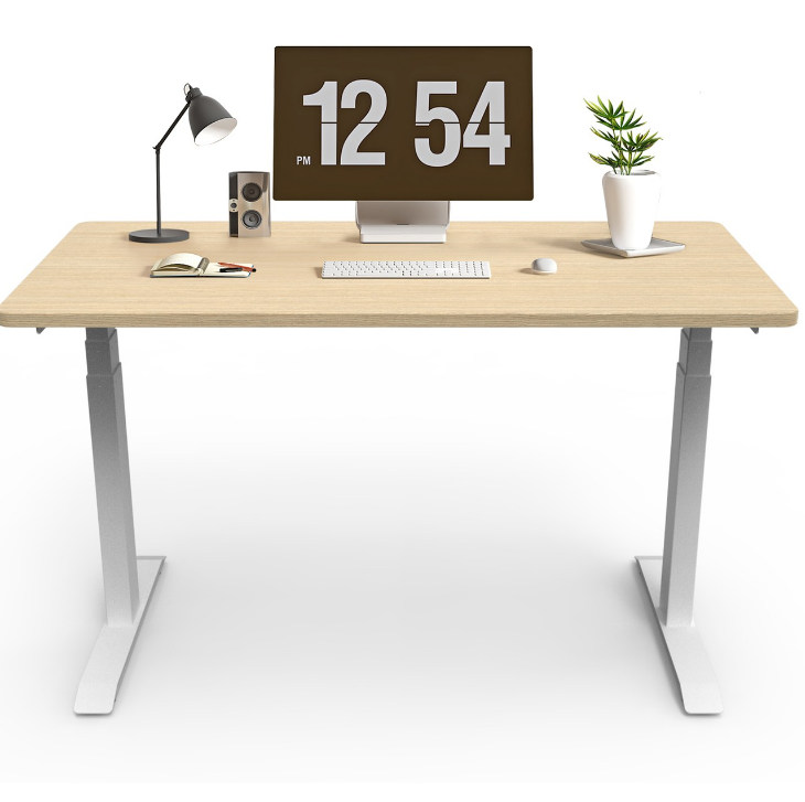 SPCC Steel/Iron Material Electric Sit Standing Study Table for Adult Dual Motor Table