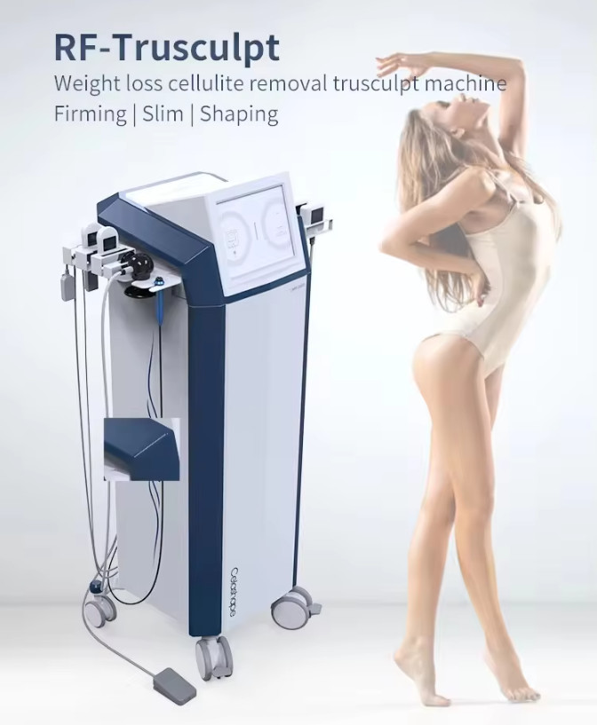 Non invasive RF Trusculpt Face Lifting Fat Burning Body Slimming Machine