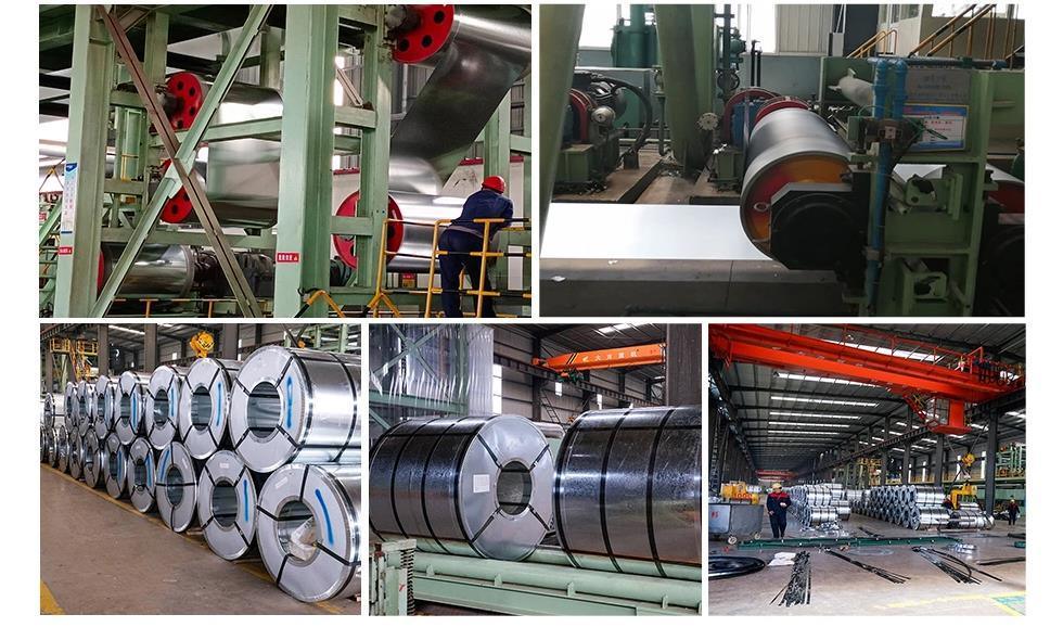 Hot Dipped Zinc Coated Steel Metal Gi Galvanized Steel Plate Sheet in Building Factory