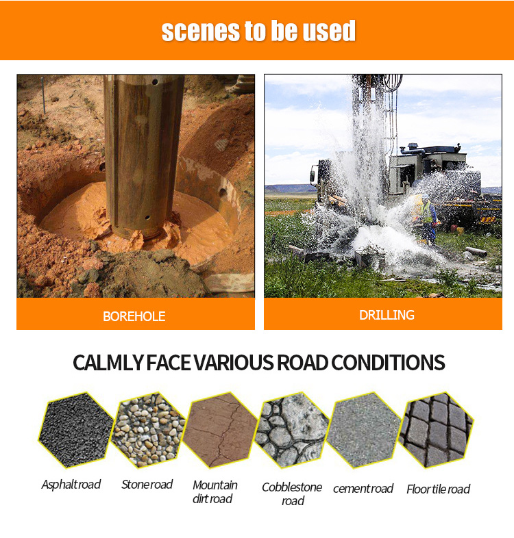 220m Rotary Hard Rock Drilling Equipment For Deep Wells