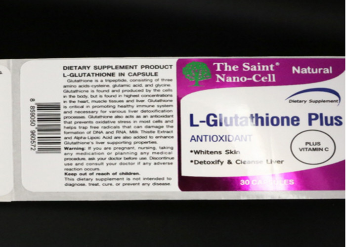 Laboratory Label Maker Glass Vial Labels For Testerone Propionate 10ml Bottle Labels