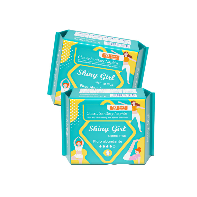 Highly Absorbent Woman Customized Ladies Panty Liners Girl Sanitary Napkin Towel