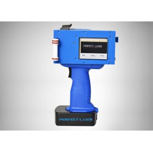 China Mini Handheld Portable Inkjet Printer For Permeable / Impermeable Material , 300DP Accuracy on sale