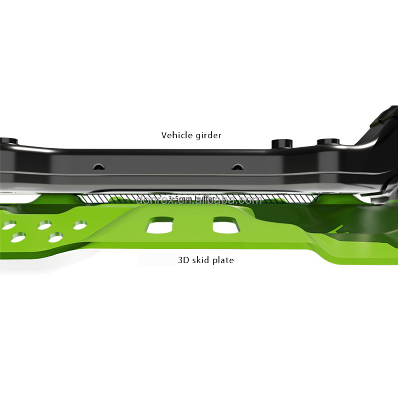 High- Everest Auto Parts 4x4 Accessories Engine Cover Skid Plate Guard Plate Chassis Guard Board For Ford