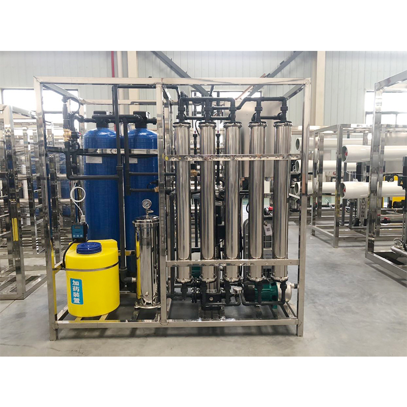 0.2-0.4MPa 500LPH Three FRP Reverse Osmosis Water Purification System for Direct Drinking