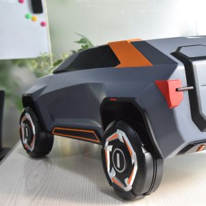 Vehicle SLA 3D Printing Service , Sanding 3d Model Printing Service