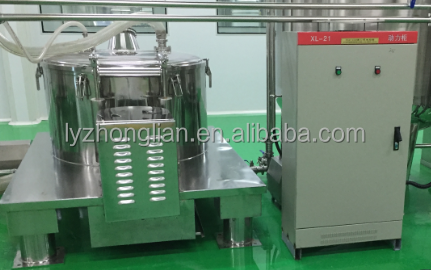 Small scale china oil centrifuge spinner producer plate filter centrifuge machine