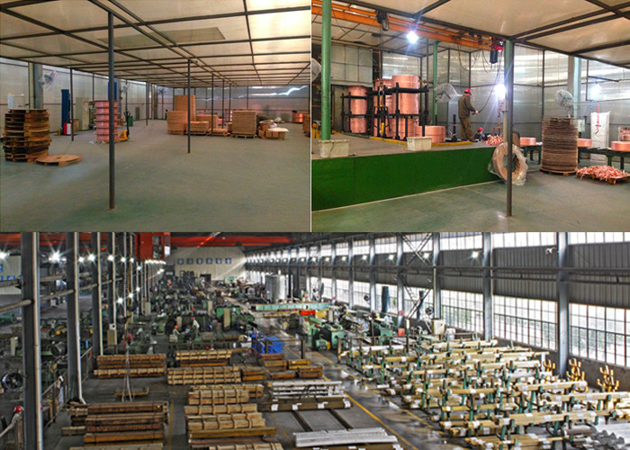 Straight ASTM Standard C12200 Copper Pipe Tube In Various Sizes