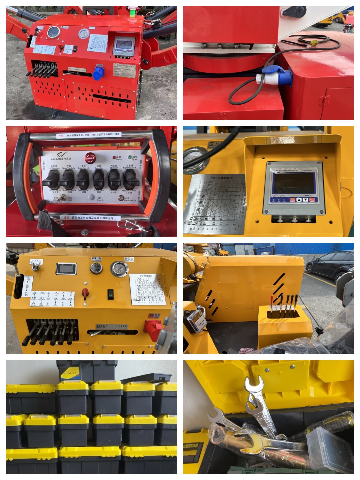 Customizable 3 Ton Spider Crane With Telescopic Boom And Dual Power Source Options