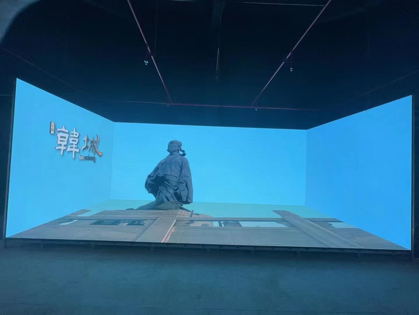Indoor Full Color Hanging LED Display Pixel Density 40000/sqm