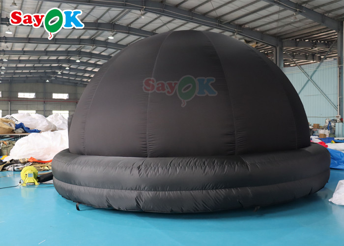 ODM Black Inflatable Planetarium Dome Tent Blow Up Projection Tent