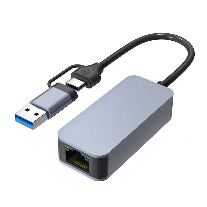 Hub Usb C Hdmi Rj45 For Windows/MacOS/Android/Linux Devices
