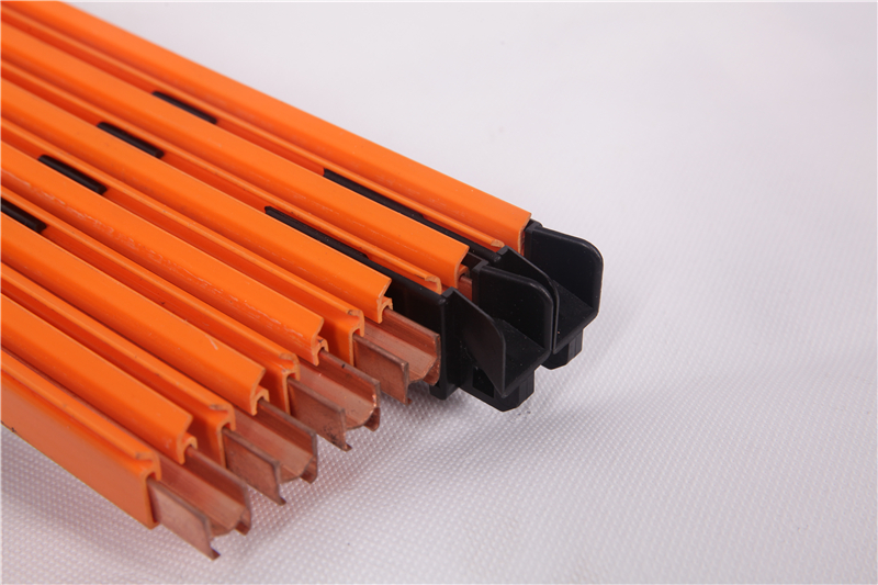 Gantry Crane Busbar Power Line 3 4 6p Pvc Housing With Current Collectors