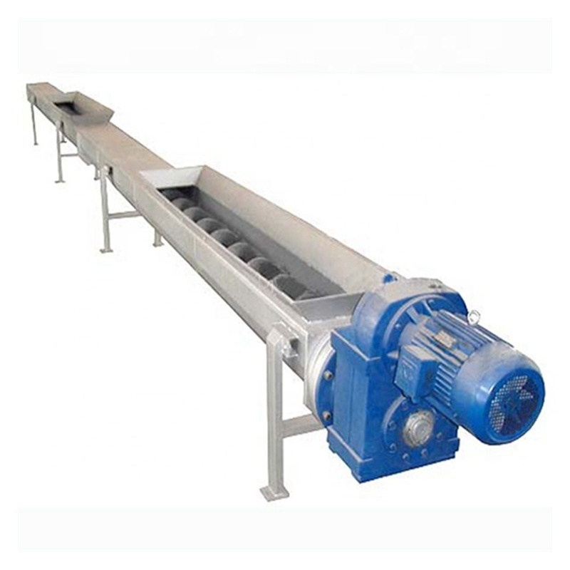 OEM Custom Shaftless High Wear Resistant Screw Auger Conveyor for Cement Industry