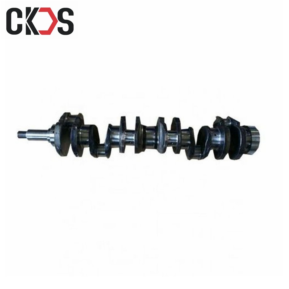 Steel Japanese Truck Spare Parts S6KT Engine Crankshaft
