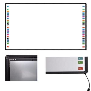 High Precision Control Interactive Smart Whiteboard 102 Inch Aluminum Alloy