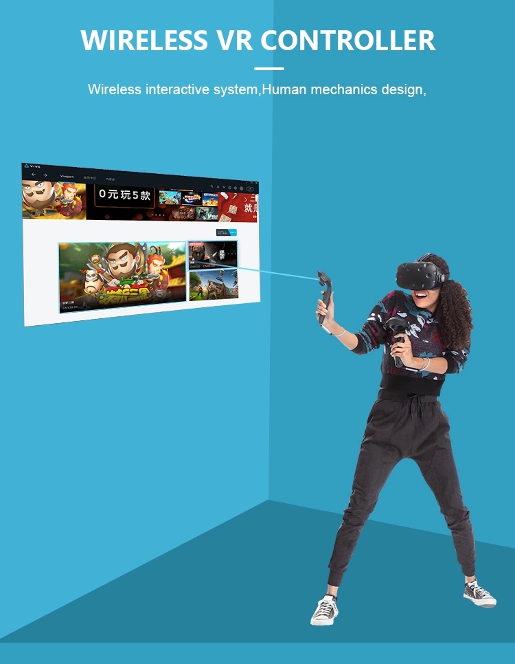 Shooting Virtual Reality Simulator Equipment 13500mm * W2000mm * H2400m Size