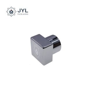 Zamac Perfume bottle Cap Square Shape Public Mold Recyclable Material
