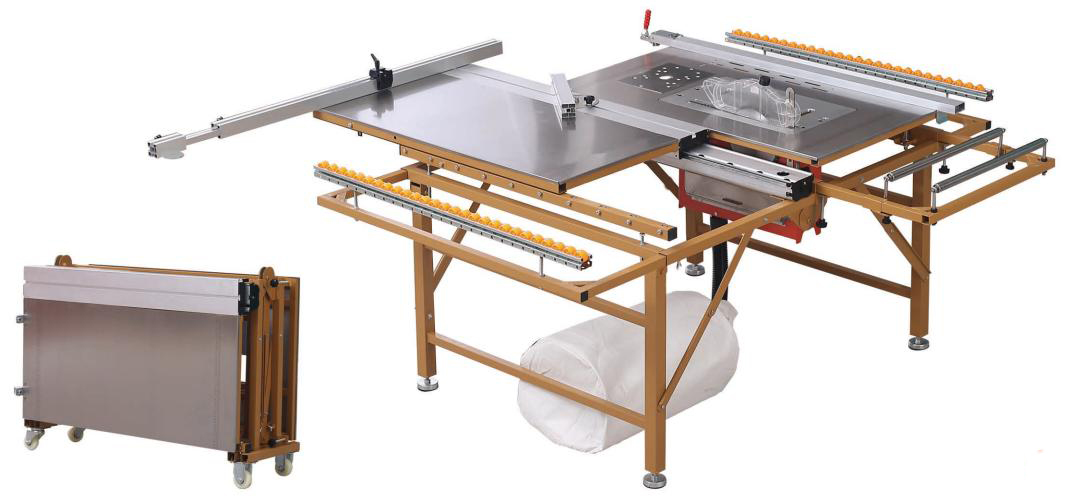 90 KG Weight VERTICAL Style Portable Sliding Table Saw Machine for Wood Cutting Panel