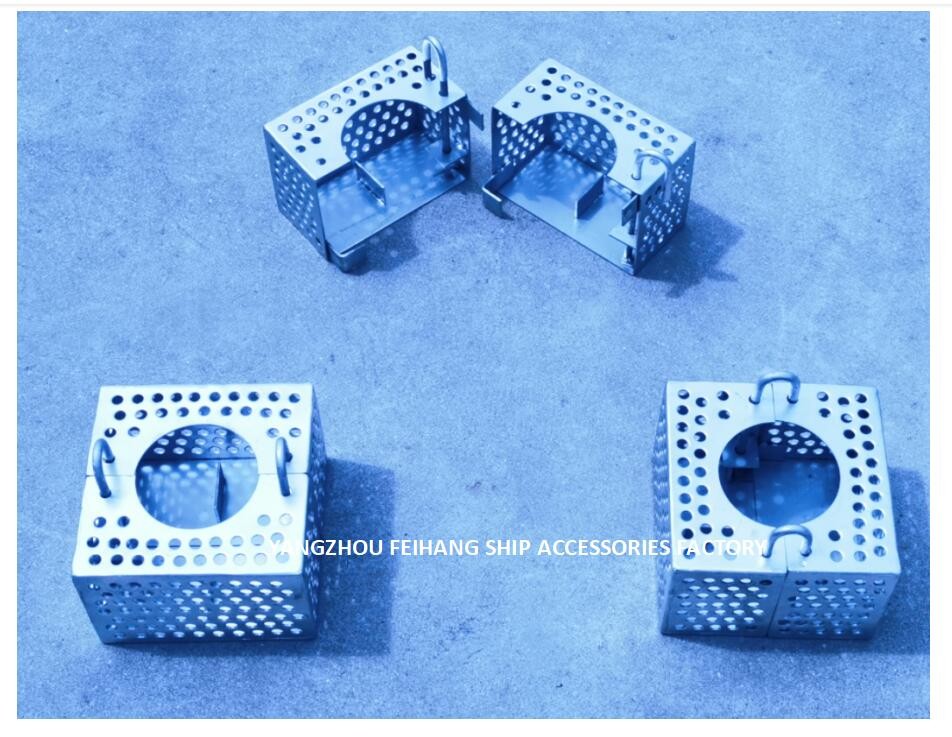 Stainless Steel Filter Rose Box For Bilge Line FH-100A JIS F7206 Mesh 10mm
