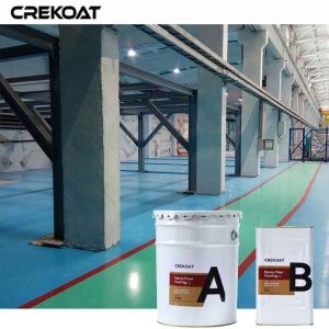 Customizable Color Maintenance Free Easy to Clean Epoxy Resin Floor Coating for