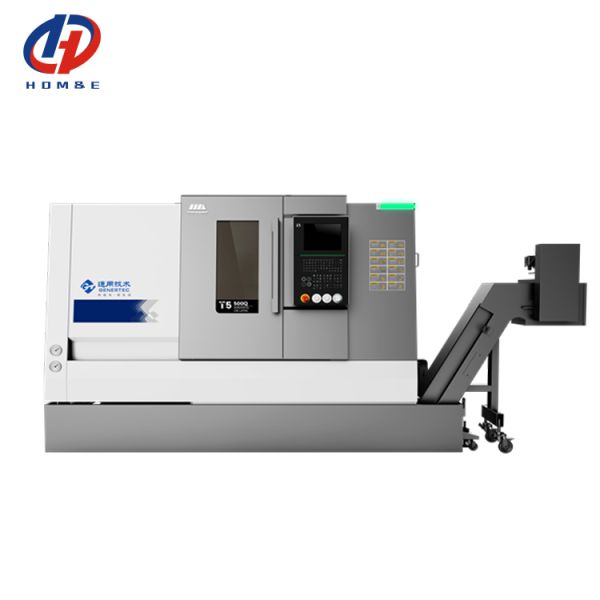 Quality SMTCL Slant Bed CNC Lathe T5.2-1000Q BMT 8 Positions Servo Turret Servo Drive Tailstock CNC Lathe for sale