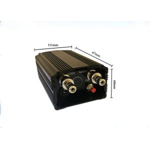 1200Mhz Analog Wireless Transmitter , 7000mW Wireless Analog Signal Transmitter