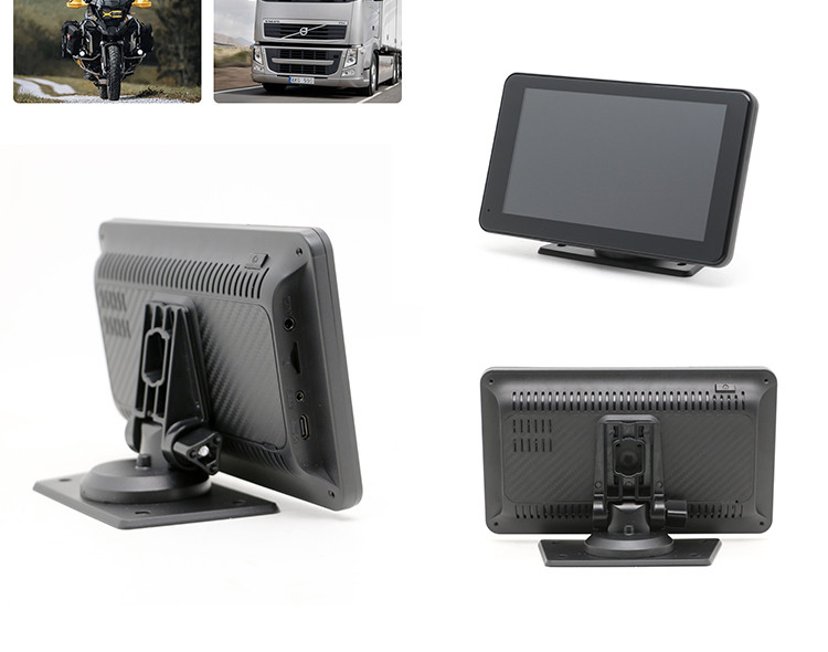 Car Dash Cam DVR 7inch Portable Navigation Linux System Support Wireless Carplay And Android Auto