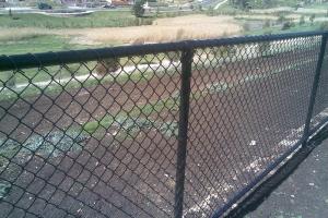  Galvanized Black Chain Link Fence Cost Gate 1.8m*0.9m from &quot;. Victoria &quot; Manufactures