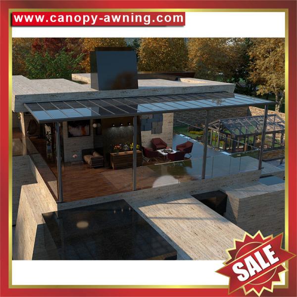 excellent outdoor backyard patio terrace balcony aluminum polycarbonate awning