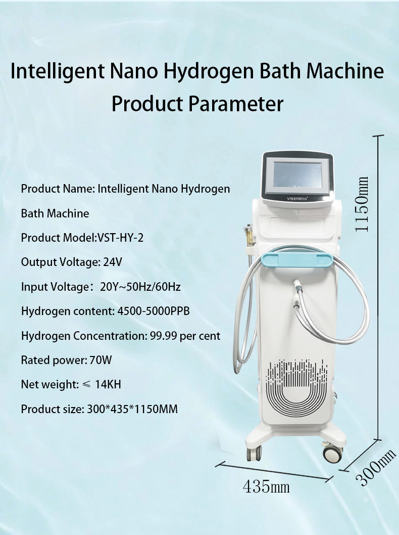 Enhance Mobility Pem Electrolyzer Hydrogen Water Machine Micro Hydrogen Bath 5000ppb