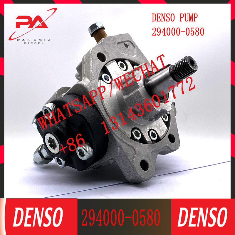 japan made quality diesel fuel injection pump 294000-0580 for isuzu with pressure rail ECU sensor control valve control
