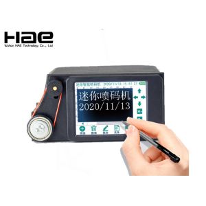 Mini Inkjet Coding Printer Machine Portable Inkjet Printing System