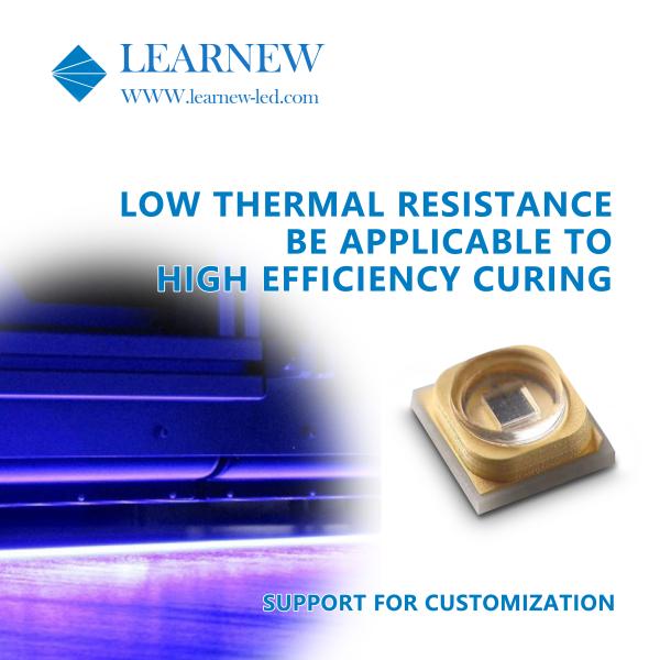 LEARNEW 3W 5W UVB LED Chip 290-315nm High Optical Power 80-120mW For Medical