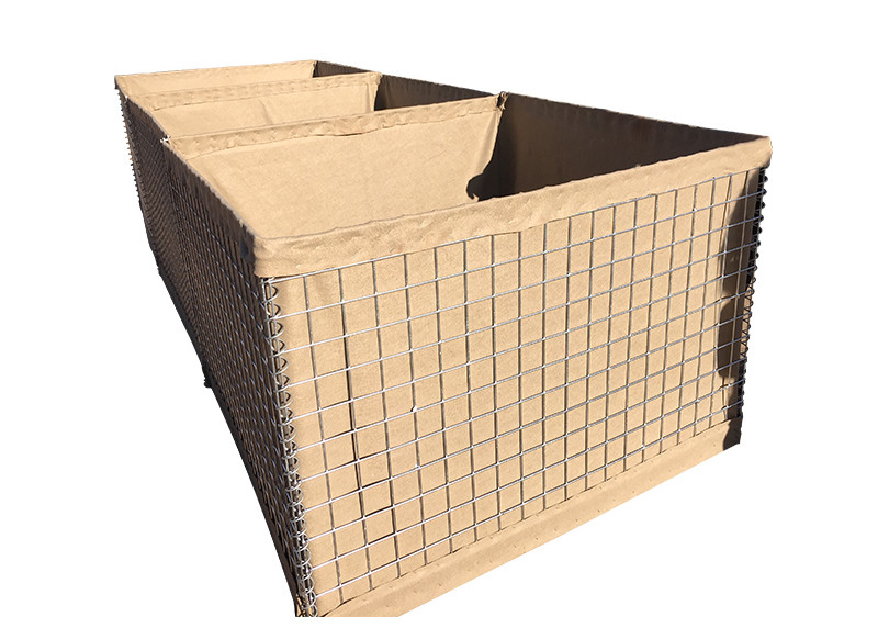 Customized Galvanized Welded Mesh Hesco Military Barrier for Security Protection