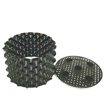 HDPE material black plastic root control pots for Oak